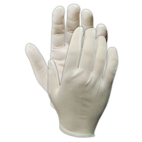 Magid CleanMaster 4512 Nylon Tricot Gloves, 12PK 4512L